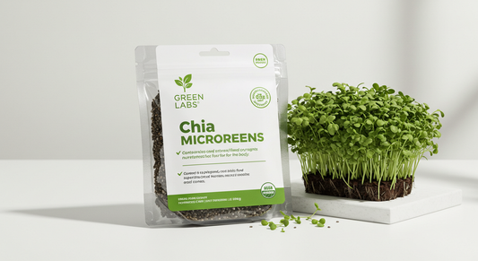 Fresh Chia Microgreens